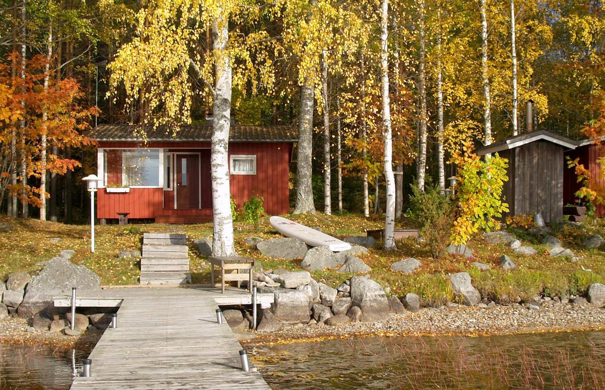 Fall cottage
